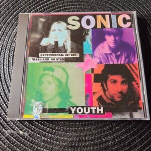 Sonic Youth CD Experimental Jet Set Trash and No Star 1994 Geffen Alt Rock 90s